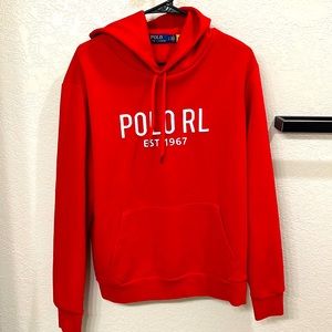 Double Knit-Tech Polo Hoodie (Size L)